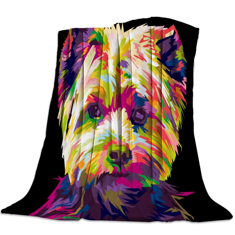 Dog Cute Colored Throw Blanket Bedspread Soft Fleece Blanket Air/Sofa/Bedding Winter Bedsheet
Dog Cute Colored Throw Blanket Bedspread Soft Fleece Blanket Air/Sofa/Bedding Winter Bedsheet