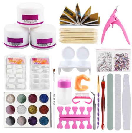 Acrylic Nail Art Manicure Kit 12 Color Nail Glitter Powder Decoration Acrylic Pen Brush False Finger Pump Nail Art Tools Kit Set
Acrylic Nail Art Manicure Kit 12 Color Nail Glitter Powder Decoration Acrylic Pen Brush False Finger Pump Nail Art Tools Kit Set