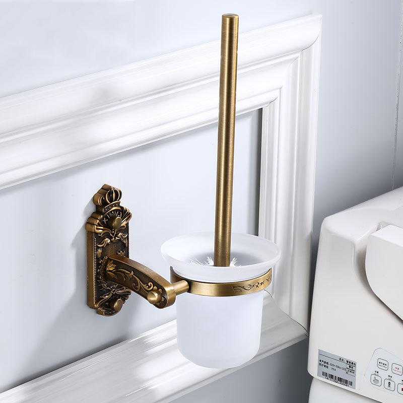 2 Styles Toilet Brush Holder with Glass Cup European Antique Brushed Wall Mounted WC Cleaning Set Bathroom Hardware Accessories
2 Styles Toilet Brush Holder with Glass Cup European Antique Brushed Wall Mounted WC Cleaning Set Bathroom Hardware Accessories