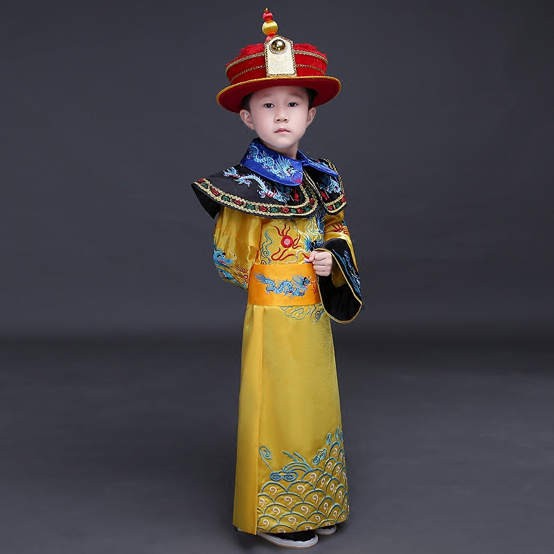 China Boys Chinese Emperor Costume Ancient Costumes Chinese Emperor Clothes Prince Robe Clothing Tang Dynasty Emperors, Yellow
China Boys Chinese Emperor Costume Ancient Costumes Chinese Emperor Clothes Prince Robe Clothing Tang Dynasty Emperors, Yellow