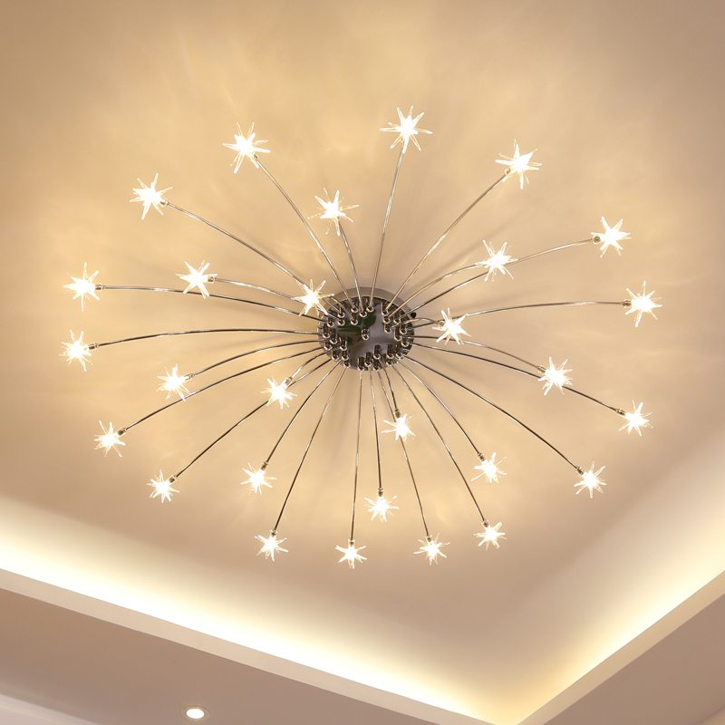 Modern Ceiling led crystal Lights Shade lamparas de techo Light Ceiling Metal Ceiling Lamps Bedroom lights