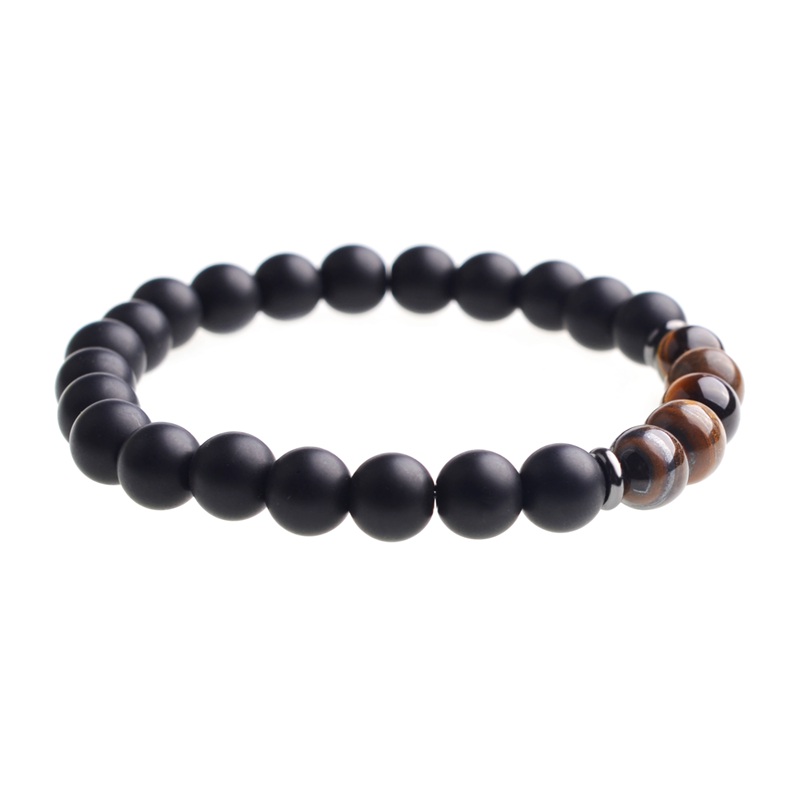 Natural stone bracelet men and women cure Aura gem fashion popular designer bracelet gift birthday