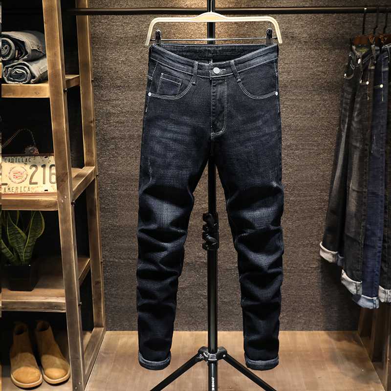 Jeans Men Trousers Male High Quality Soft Slim Fit Denim Designer Casual Biker Pants Pantalon Hombre Homme Skinny Streetwear, Blue
Jeans Men Trousers Male High Quality Soft Slim Fit Denim Designer Casual Biker Pants Pantalon Hombre Homme Skinny Streetwear, Blue