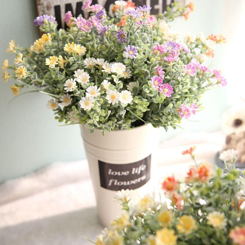 Artificial Small Daisy Wild Chick Xiaoyeju Fresh with Grass Chrysanthemum Plastic Flower Bouquet Garden Wedding Home Christmas Decor, Please choose to
Artificial Small Daisy Wild Chick Xiaoyeju Fresh with Grass Chrysanthemum Plastic Flower Bouquet Garden Wedding Home Christmas Decor, Please choose to
