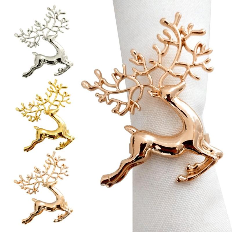 Christmas Deer Napkin Ring Buckle Tissue Holder Wedding Party Home Dinner Table Decoration party Tableware
Christmas Deer Napkin Ring Buckle Tissue Holder Wedding Party Home Dinner Table Decoration party Tableware