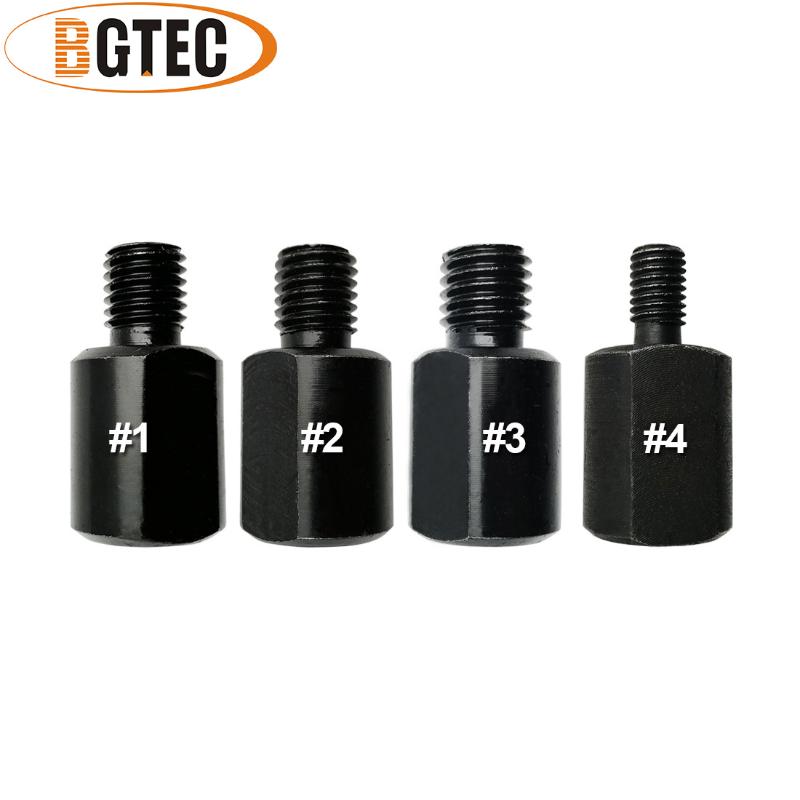 BGTEC 1pc Different Thread Diamond core bits adapter M14 to M10 or M14 to 5/8 or 5/8 Grinding wheel Connection Converter
BGTEC 1pc Different Thread Diamond core bits adapter M14 to M10 or M14 to 5/8 or 5/8 Grinding wheel Connection Converter