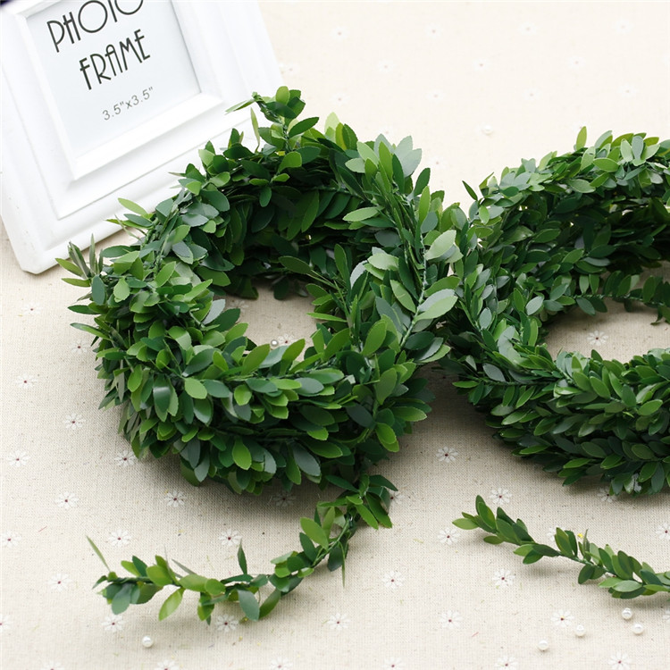 375CM / PCS cheap man-made ever spring autumn flower artificial plant green garland plant rattan leaves home decoration wedding
375CM / PCS cheap man-made ever spring autumn flower artificial plant green garland plant rattan leaves home decoration wedding