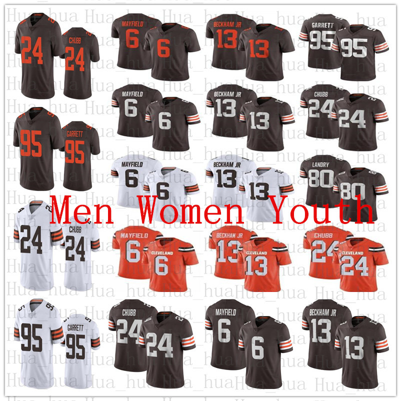 2020 New Men women Cleveland youth 13 Odell Beckham Jr Brown 6 Baker Mayfield 95 Myles Garrett Landry 24 Nick Chubb jersey, As
2020 New Men women Cleveland youth 13 Odell Beckham Jr Brown 6 Baker Mayfield 95 Myles Garrett Landry 24 Nick Chubb jersey, As
