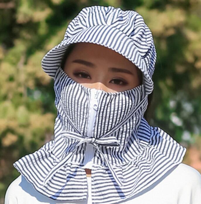 Fishing Cap Sport Hiking Camping Visor Hat Uv Protection Face Neck Cover Summer Outdoor Fishing Sun Protective Mask Caps Hats GGA3342-3
