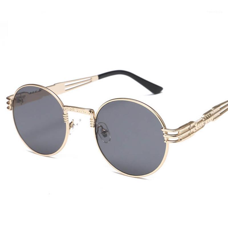 Vintage Retro Gothic Steampunk Mirror Sunglasses Ladies Gold and Black Sun Glasses Round Circle Men UV Eyewear1
Vintage Retro Gothic Steampunk Mirror Sunglasses Ladies Gold and Black Sun Glasses Round Circle Men UV Eyewear1
