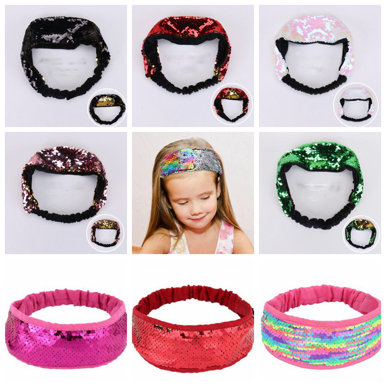 Mermaid Girl Headband Sequins Kids Girl Head Strap Double Colors Children Head Bands Glitter Hair Accessories 21 Designs DW5420, As pic
Mermaid Girl Headband Sequins Kids Girl Head Strap Double Colors Children Head Bands Glitter Hair Accessories 21 Designs DW5420, As pic