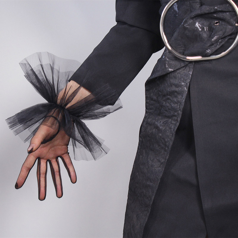 Tulle Gloves Lace S… - image