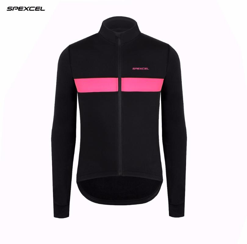 SPEXCEL Low-profile Black pink slim fit winter thermal fleece Cycling Jersey long seleve cycling gear Winter fleece jersey, As pic
SPEXCEL Low-profile Black pink slim fit winter thermal fleece Cycling Jersey long seleve cycling gear Winter fleece jersey, As pic