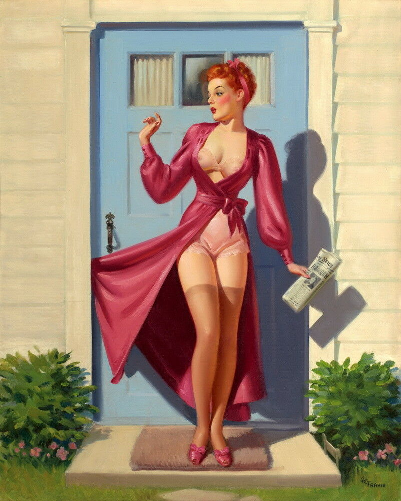 Art Frahm Pin Up Girls 5 Home Decor Handcrafts /HD Print Oil Painting On Canvas Wall Art Canvas Picture 191113
Art Frahm Pin Up Girls 5 Home Decor Handcrafts /HD Print Oil Painting On Canvas Wall Art Canvas Picture 191113