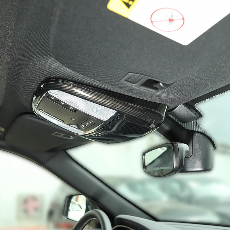 ABS Car Front Reading Light Lamp Cover Trim Decoration For Jeep Grand Cherokee 2011+ Auto Exterior Accessories