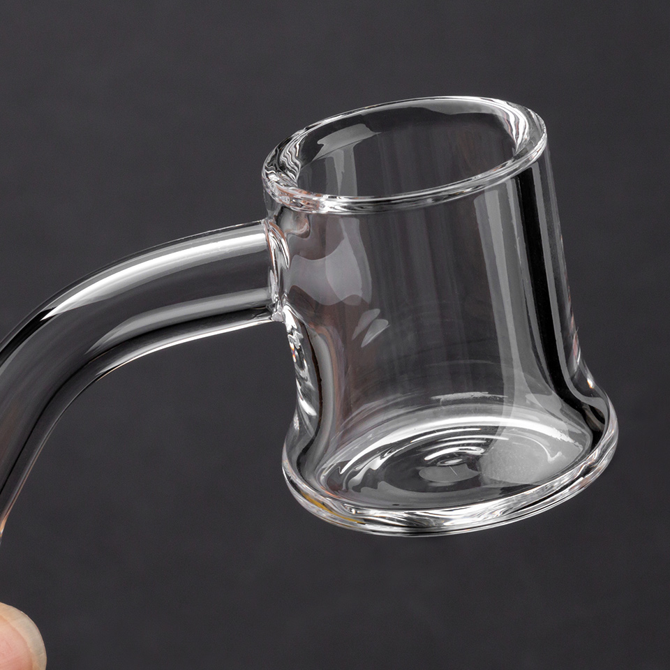 Evan shore 25mm XL quartz banger 3mm thick with frost joint 10mm 14 mm 18mm male female for Smoking glass water bong pipe
Evan shore 25mm XL quartz banger 3mm thick with frost joint 10mm 14 mm 18mm male female for Smoking glass water bong pipe