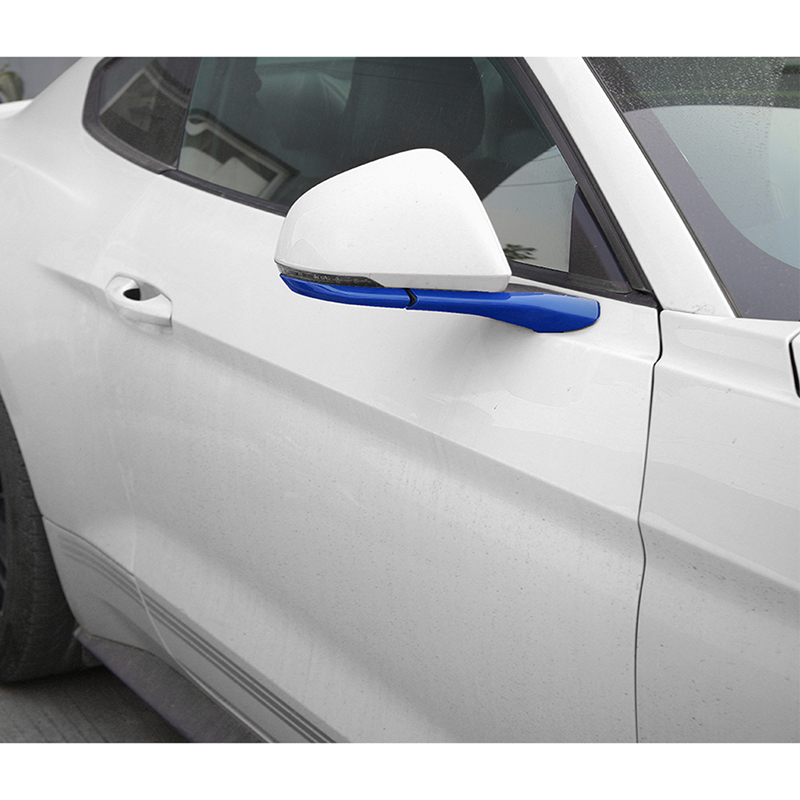 ABS Car Rearview Mirror Pedestal Trim Accessories for Ford Mustang