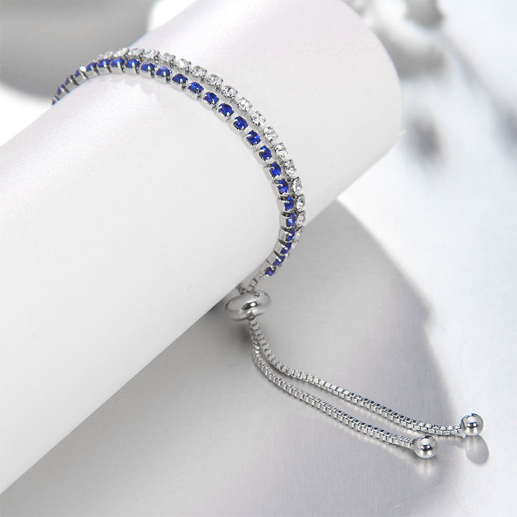 wholesale Fashion Women Rhinestone Cubic Zirconia Bracelet Fashion Adjustable Bangles Jewelry Nice Bracelet Gift Party Jewelry