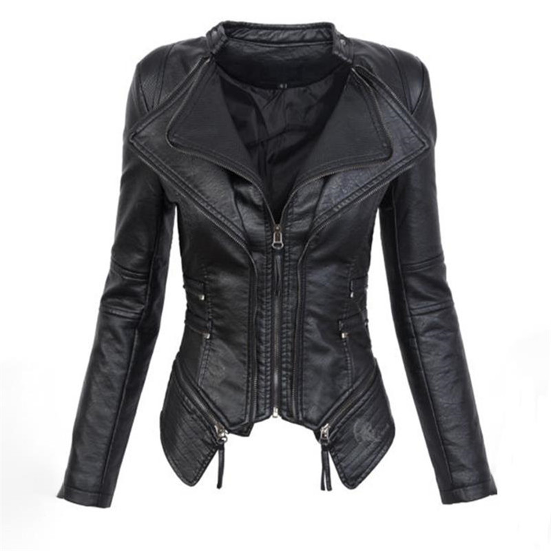 Gothic couro falso PU Mulheres Jaqueta de Inverno Moda Outono Motocicleta Jaqueta de couro Preto faux casacos Outerwear Casaco, Black
Gothic couro falso PU Mulheres Jaqueta de Inverno Moda Outono Motocicleta Jaqueta de couro Preto faux casacos Outerwear Casaco, Black