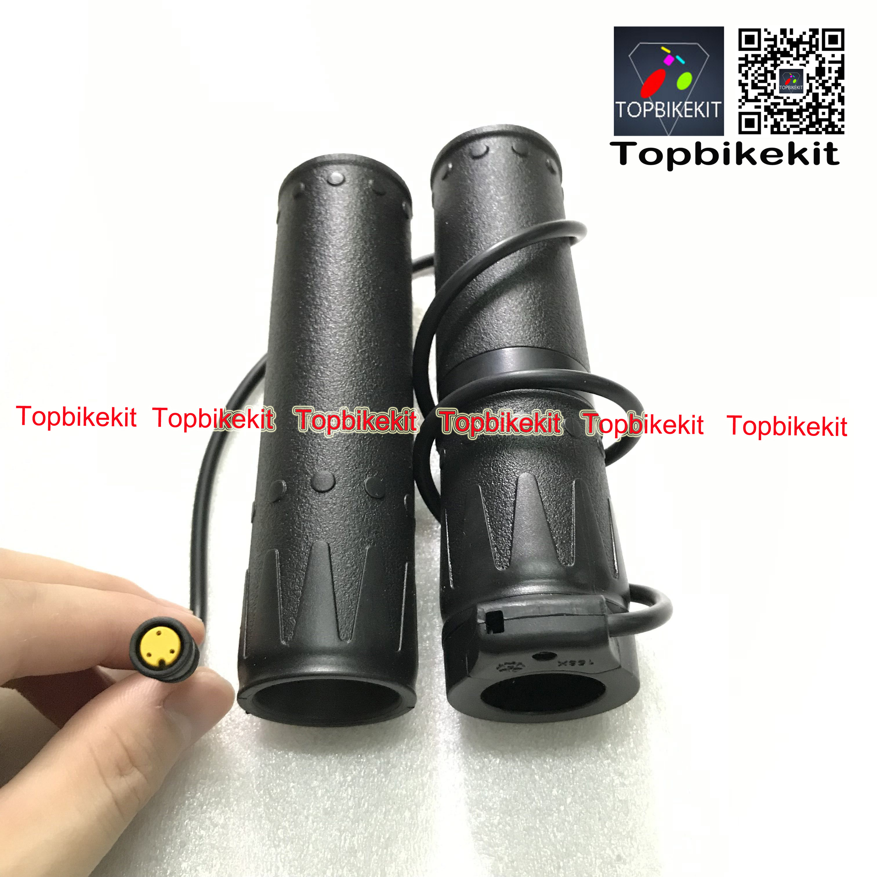8fun Bafang Twist Grip throttle for BBS01 / BBS02 / BBSHD Mid Drive Central Motor ebike Wuxing throttle with Higo waterproof plug
8fun Bafang Twist Grip throttle for BBS01 / BBS02 / BBSHD Mid Drive Central Motor ebike Wuxing throttle with Higo waterproof plug