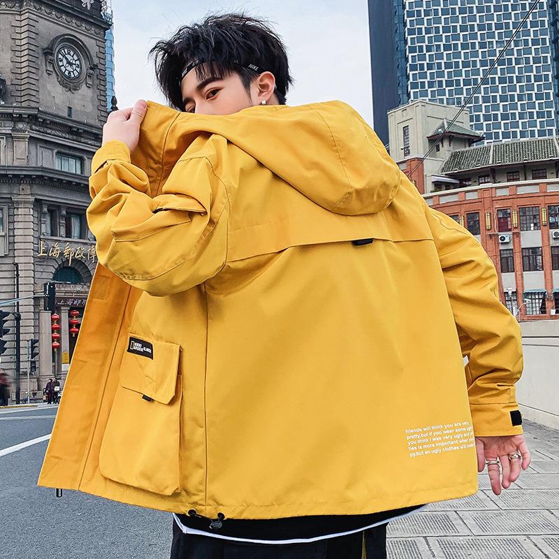 Chic Korean Inspired Men's Jacket - Comfortable and Seasonal All-in-One Garment