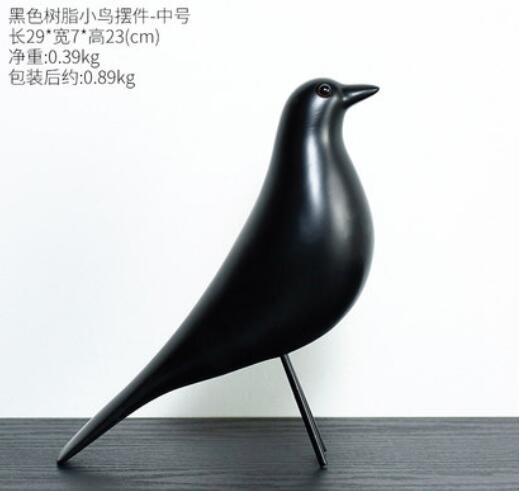 Nordic ins simulation bird home decoration ornaments fake bird living room TV cabinet Eames bird creative decoration1561063