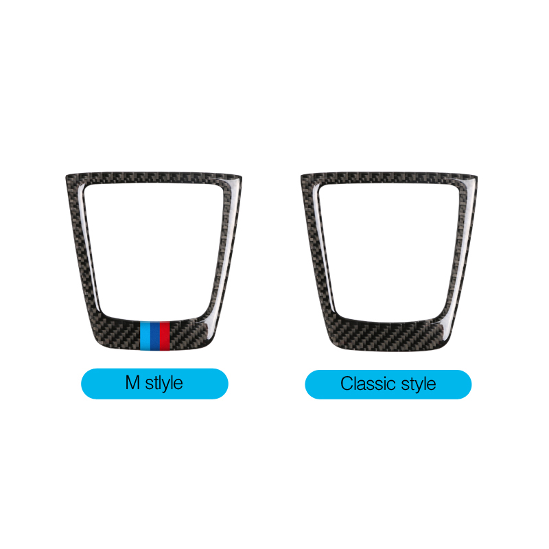 Car Interior accessories Gear Shift Panel Cover Sticker Trim Decal Protective Frame Car Styling For BMW Z4 E89 (2009-2015)