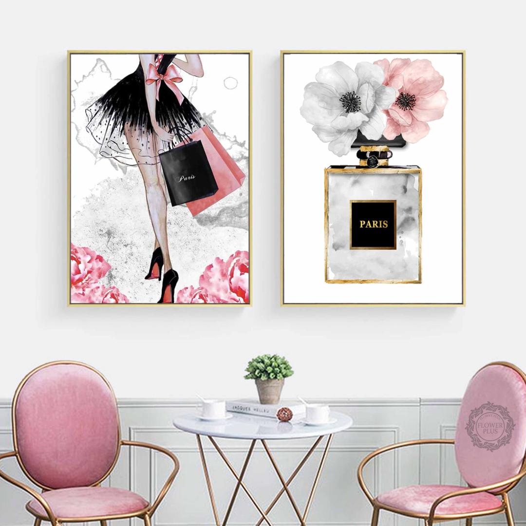 Fashion Girl Paris Perfume Flower High heels Nordic Posters And Prints Wall Art Canvas Painting Decoration Pictures Living Room
Fashion Girl Paris Perfume Flower High heels Nordic Posters And Prints Wall Art Canvas Painting Decoration Pictures Living Room