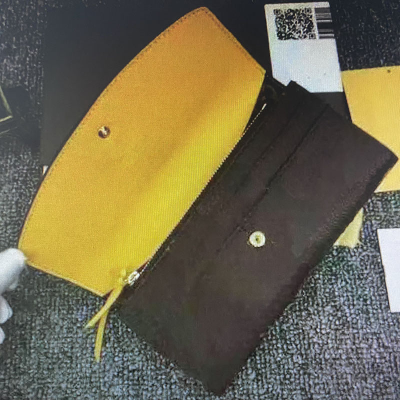 M61289 EMILIE Women Long Wallet Canvas Fashion Monograms Leather Coin Purse Damier Rose Ballerine Inside Card Holder Clutches Bag Azur Ebene, Tags with dust bag
M61289 EMILIE Women Long Wallet Canvas Fashion Monograms Leather Coin Purse Damier Rose Ballerine Inside Card Holder Clutches Bag Azur Ebene, Tags with dust bag