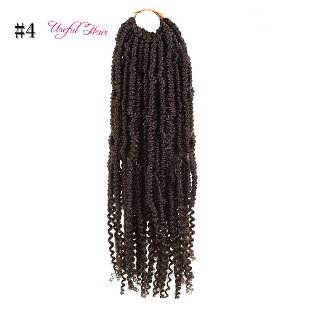 2019 new style 14Inch 24 Strands/pack Bomb Twist crochet hair Braiding Hair Passion Spring Twists Synthetic Crotchet Hair Extensions, 1b+30
2019 new style 14Inch 24 Strands/pack Bomb Twist crochet hair Braiding Hair Passion Spring Twists Synthetic Crotchet Hair Extensions, 1b+30
