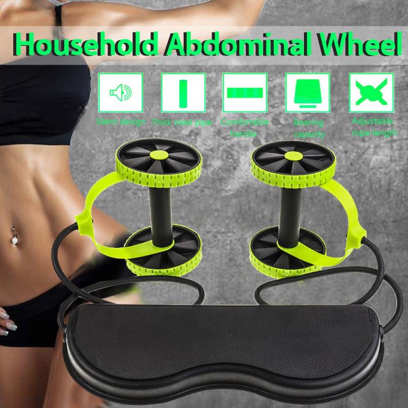 Large-size AB Wheels Roller Stretch Elastic Abdominal Resistance Pull Rope Tool AB roller for Abdominal muscle Trainer Exercise, Green
Large-size AB Wheels Roller Stretch Elastic Abdominal Resistance Pull Rope Tool AB roller for Abdominal muscle Trainer Exercise, Green