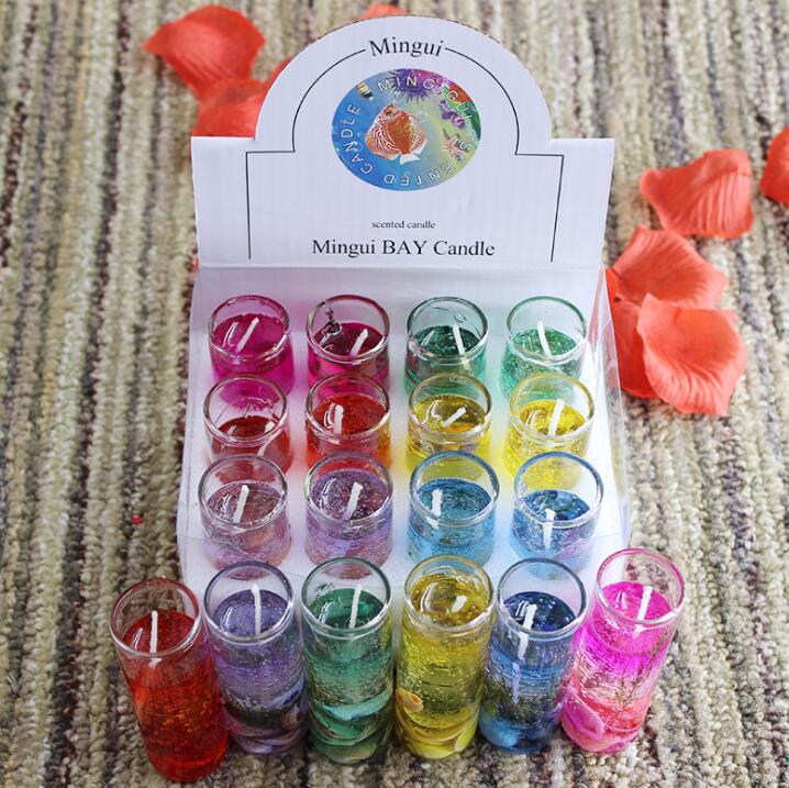 Scented Candles Colorful Sea Shells Jelly Crystal Wax Transparent Glass Candle Wedding Banquet Party Christmas Decorative Candle GGA2731
Scented Candles Colorful Sea Shells Jelly Crystal Wax Transparent Glass Candle Wedding Banquet Party Christmas Decorative Candle GGA2731