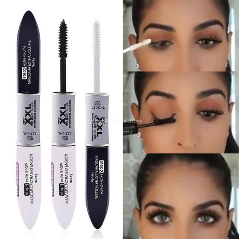 2 IN 1 4D Silk Fiber Lash Mascara Black Mascara Waterproof Silk Fiber Volume Double Lengthening Curling Eye, 1pc
2 IN 1 4D Silk Fiber Lash Mascara Black Mascara Waterproof Silk Fiber Volume Double Lengthening Curling Eye, 1pc