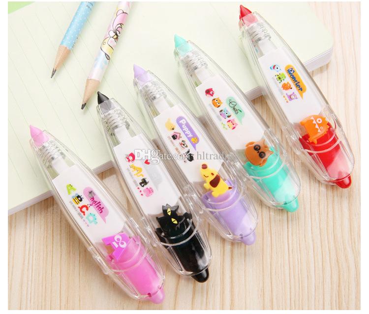 Sweet floral tape pen funny sticker kids stationery decor tapes label sticker paper correction tape C6063