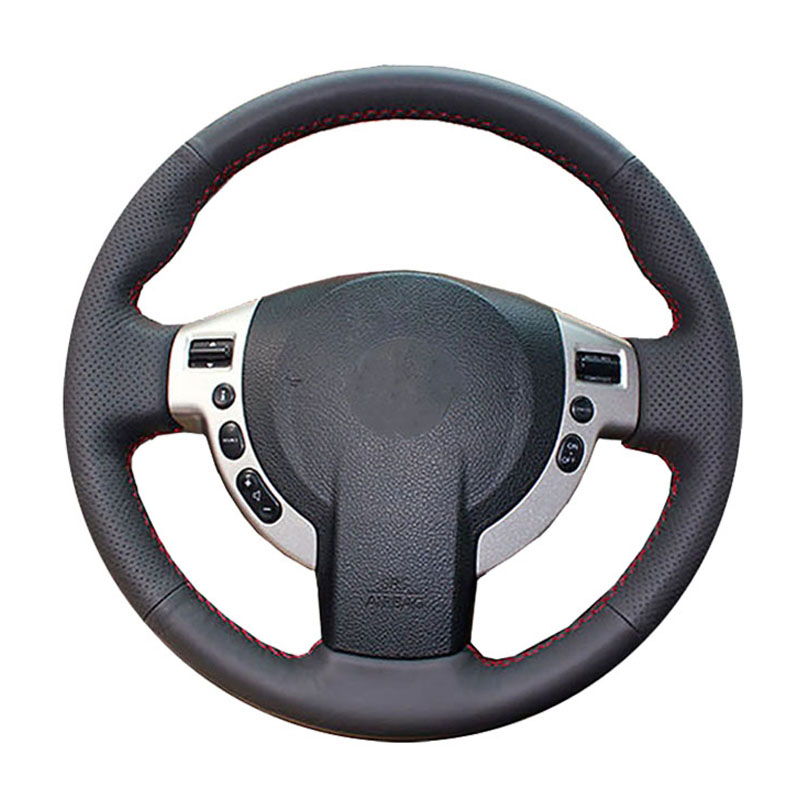 Genuine Leather car steering wheel Cover for QASHQAI X-Trail NV200 Rogue/Steering-Wheel Handlebar Braid
Genuine Leather car steering wheel Cover for QASHQAI X-Trail NV200 Rogue/Steering-Wheel Handlebar Braid