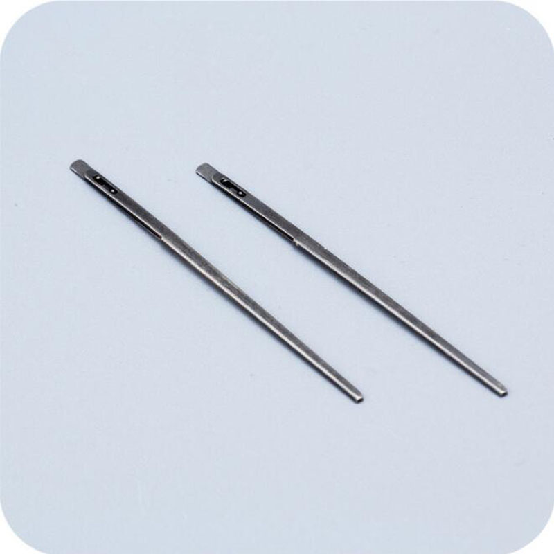 Double Hole Leather Rope Lace Needles DIY Flat Leather Rope Knitting Needle Goods Handmade Cowhide Costura Sewing Accessories QW9633
Double Hole Leather Rope Lace Needles DIY Flat Leather Rope Knitting Needle Goods Handmade Cowhide Costura Sewing Accessories QW9633