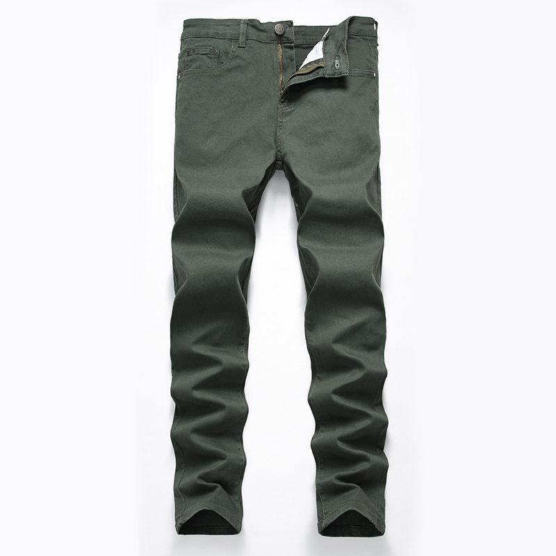 Men large size -42 jeans trousers brand straight jeans classic retro cotton fashion male straight long, White
Men large size -42 jeans trousers brand straight jeans classic retro cotton fashion male straight long, White