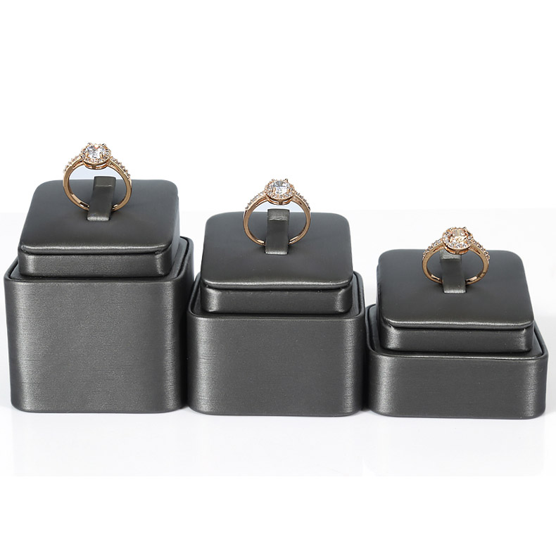 Leatherette Jewellery Ring Display Stand Finger Rings Holder with Clip Jewelry Fair Boutique Store Showcase Displays Fixture Set of 3 New
Leatherette Jewellery Ring Display Stand Finger Rings Holder with Clip Jewelry Fair Boutique Store Showcase Displays Fixture Set of 3 New