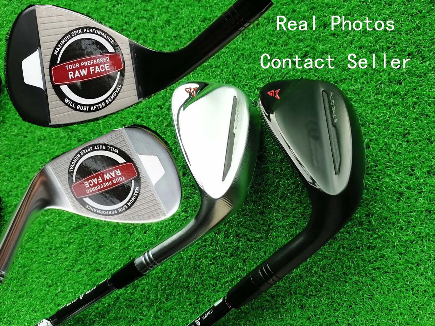 

UPS/Fedex The Latest Model Clubs Milled Grind Golf Wedges Silver/Black 50 52 54 56 58 60 Loft Available Real Photos Contact Seller