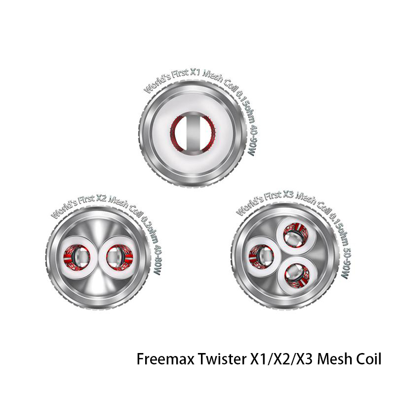 Original Freemax Fireluke 2 Tank Coil X1 Single X2 Dual X3 Triple Mesh Coils Replacement Head Core For Twister 80W Kits
Original Freemax Fireluke 2 Tank Coil X1 Single X2 Dual X3 Triple Mesh Coils Replacement Head Core For Twister 80W Kits