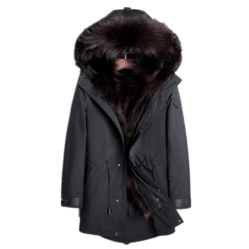 Real Fur Coat Winter Jacket Men Real Raccoon Fur Parka Men Streetwear Long Coats Warm Parkas Plus Size 5xl Winterjas Heren Y1806, Black
Real Fur Coat Winter Jacket Men Real Raccoon Fur Parka Men Streetwear Long Coats Warm Parkas Plus Size 5xl Winterjas Heren Y1806, Black
