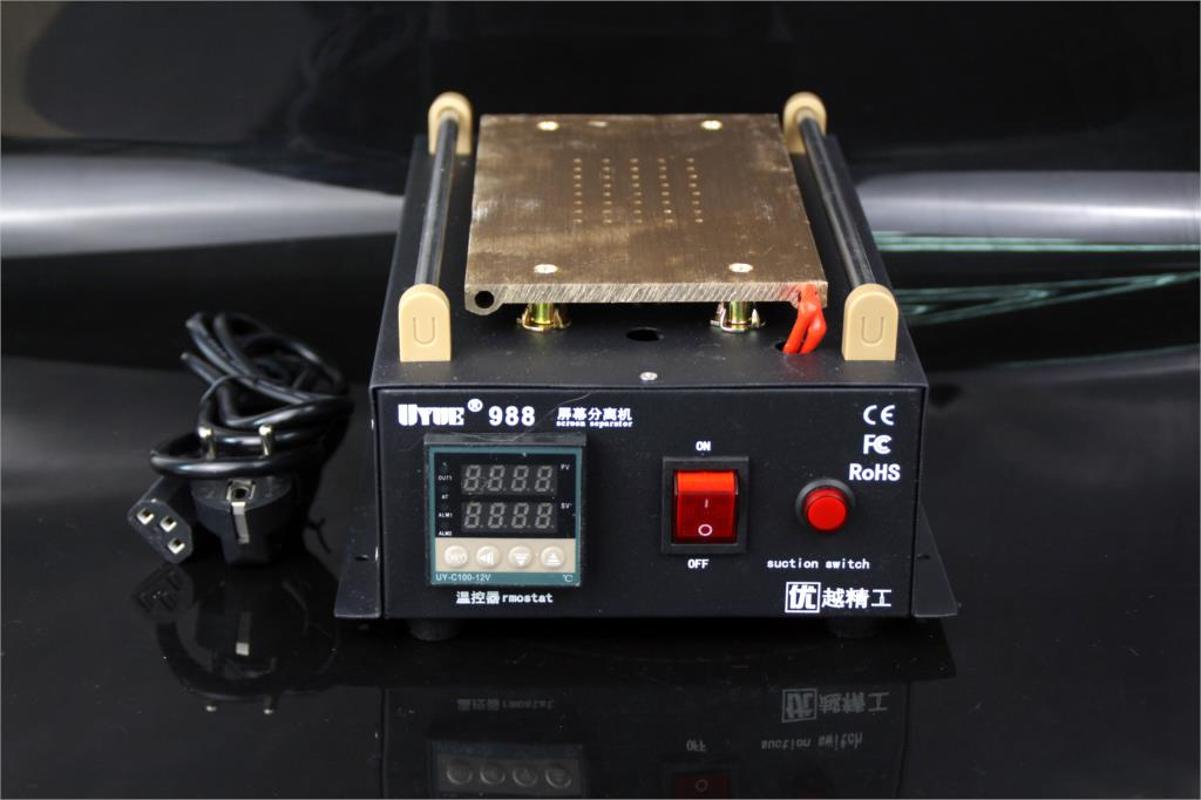 LCD screen separator machine UYUE 988 600W Professional supply vacuum pump 110V/220V
LCD screen separator machine UYUE 988 600W Professional supply vacuum pump 110V/220V