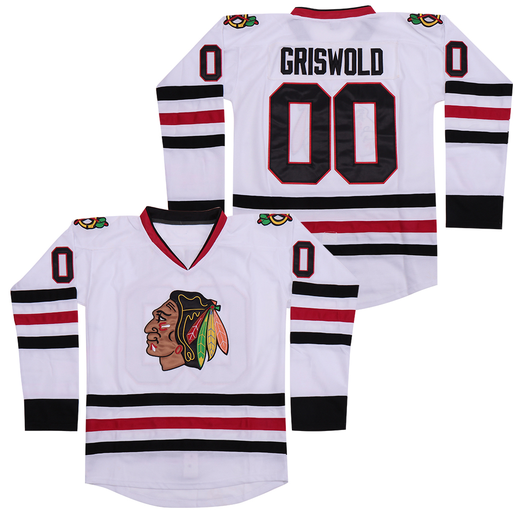 #00 Clark Griswold Jersey National Lampoon's Christmas Vintage Chicago Blackhawks Ice Hockey Jerseys Double Stitched Name & Number IN STOCK, Black;red
#00 Clark Griswold Jersey National Lampoon's Christmas Vintage Chicago Blackhawks Ice Hockey Jerseys Double Stitched Name & Number IN STOCK, Black;red