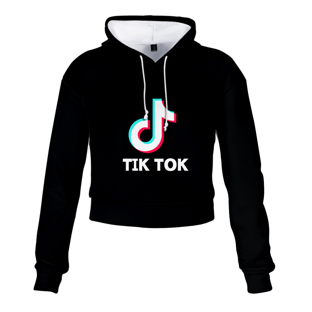 TIK TOK Crop Top Hoodie Harajuku Cropped Sweatshirt Streetwear Hip Hop Long Sleeves Pullover Tops Sudaderas Mujer, 001
TIK TOK Crop Top Hoodie Harajuku Cropped Sweatshirt Streetwear Hip Hop Long Sleeves Pullover Tops Sudaderas Mujer, 001