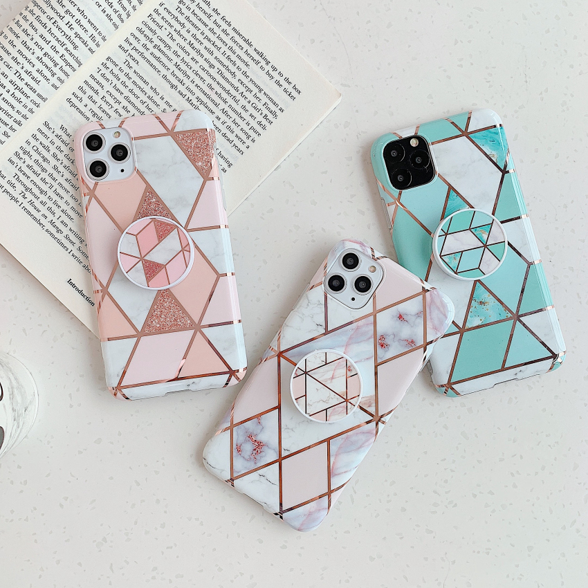 Soft TPU Plated Cover Phone Holder Stand Marble Case for iPhone 12 11 Pro XS Max XR X 6 6S 7 8 Plus
Soft TPU Plated Cover Phone Holder Stand Marble Case for iPhone 12 11 Pro XS Max XR X 6 6S 7 8 Plus