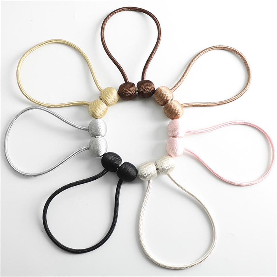 Magnetic Ball New Pearl Curtain Simple Tie Rope Accessory Rods Accessoires Backs Holdbacks Buckle Clips Hook Holder Home Decor9437173