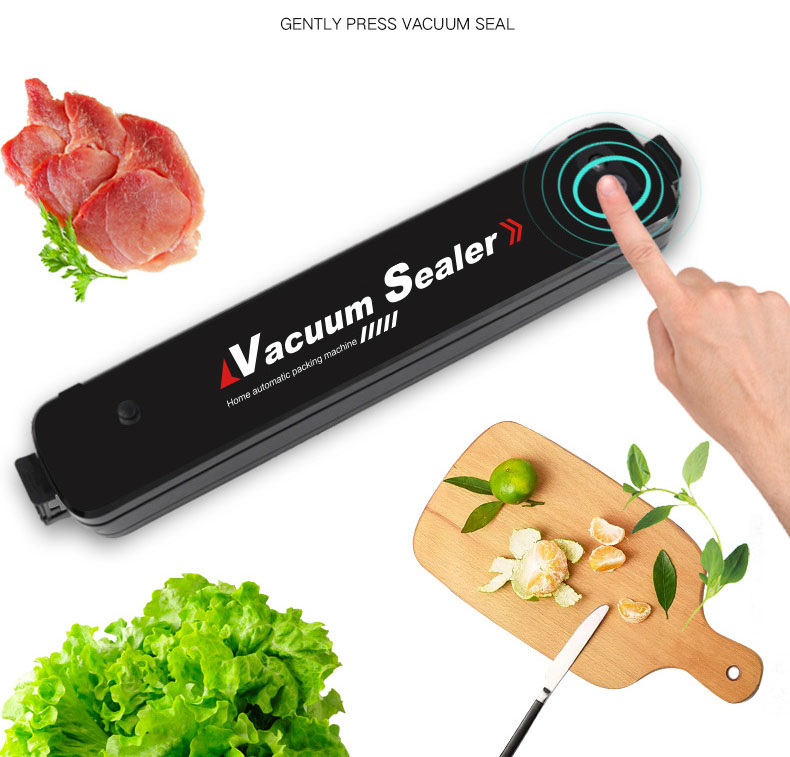 Beijamei 220V 110V Electric Vacuum Food Sealers Home Commercial Vacuum Sealing Fresh Packaging Machine Food Saver Packer