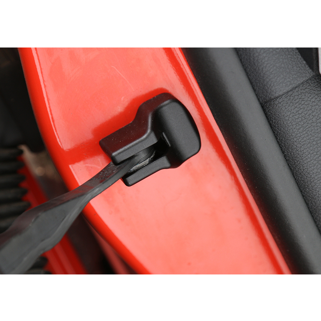 ABS Black Door Stopper Decoration Cover For Ford Mustang 2015-2016 Fctory Outlet Car Styling Interior Accessories