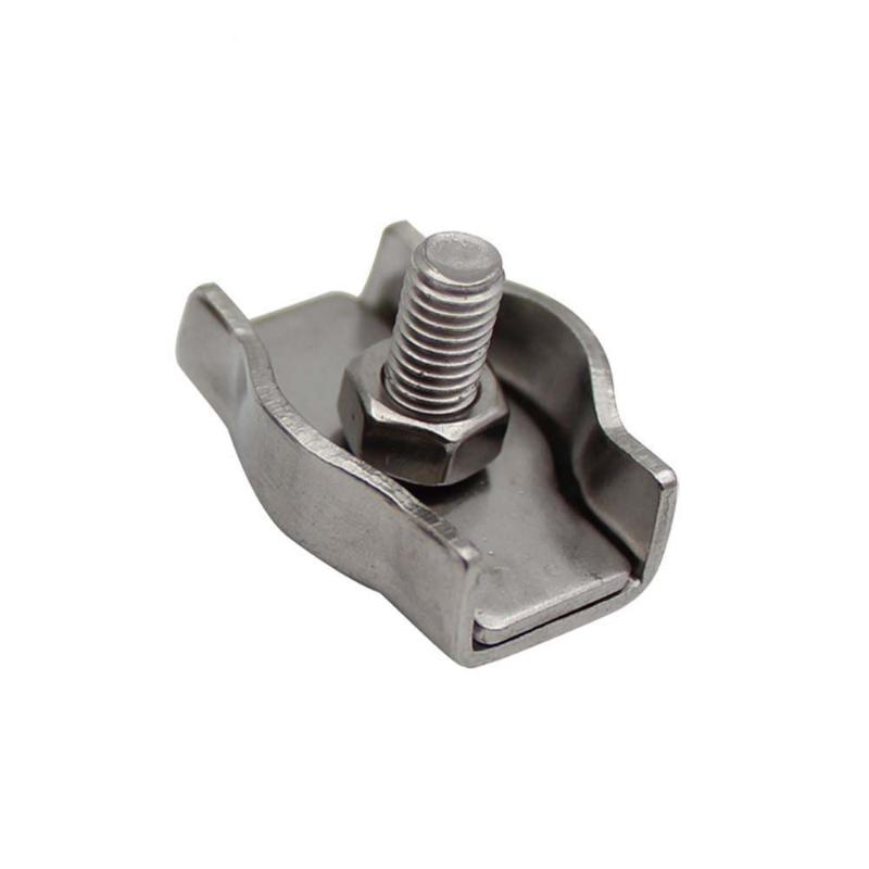 15pcs 304 Stainless Steel Metal M2-M6 Wire Rope Chuck Lock Single Double Clip Card Dual Card Head Clip Fastener Wire Rope Buckle
15pcs 304 Stainless Steel Metal M2-M6 Wire Rope Chuck Lock Single Double Clip Card Dual Card Head Clip Fastener Wire Rope Buckle