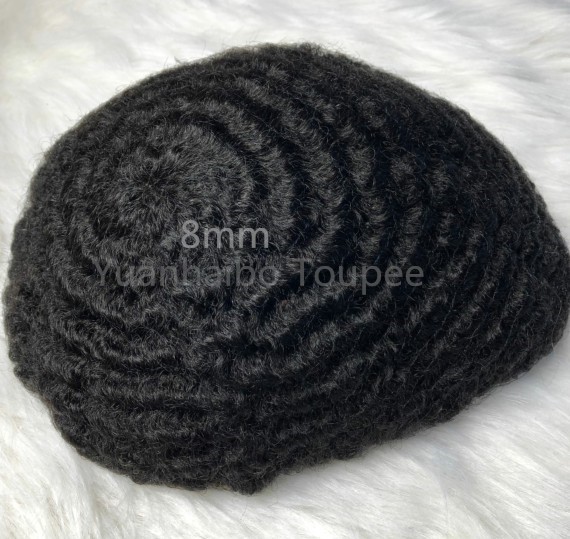 Afro Curl 360 Wave Full PU Toupee Men Hair Wig Full Lace Toupee Men Hairpieces Chinese Virgin Human Hair Replacement for Black Men, As your choice
Afro Curl 360 Wave Full PU Toupee Men Hair Wig Full Lace Toupee Men Hairpieces Chinese Virgin Human Hair Replacement for Black Men, As your choice